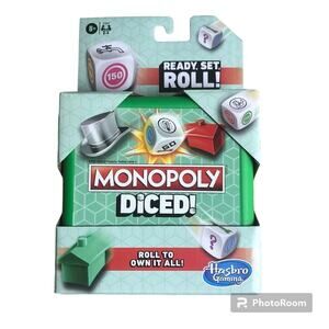 New Monopoly Diced Game Toy Gift Birthday Christmas Hasbro Family Night Fun